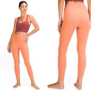 Lululemon Align High-Rise Pant 25" in Pink Savannah Size 4